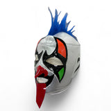 PSYCHO CLOWN Lucha Libre Wrestling Mask (pro-fit) Blue
