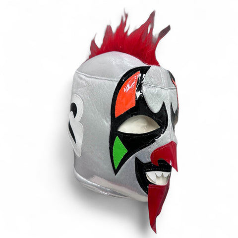 PSYCHO CLOWN Lucha Libre Wrestling Mask (pro-fit) Red