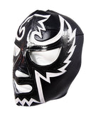 HALCON NEGRO Lucha Libre Wrestling Mask (pro-fit) Black/White