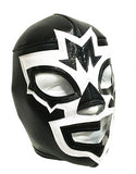 MASK MANIAC Branded Lucha Libre Wrestling Mask (pro-fit) Black/White