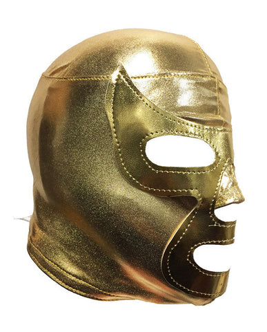 RAMSES (Youth-LYCRA) Youth Lucha Libre Wrestling Mask - Gold