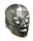 SANTO JR (Youth-LYCRA) Youth Lucha Libre Wrestling Mask - Silver