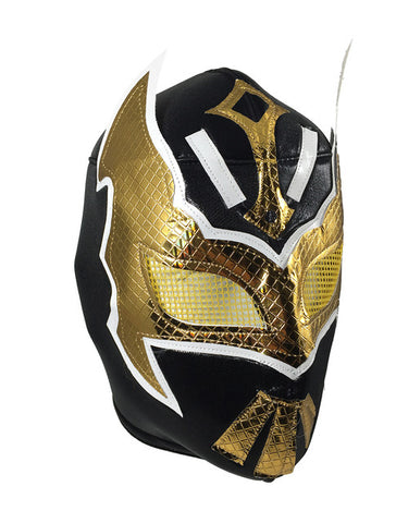SIN CARA Lucha Libre Wrestling Mask (pro-fit) Black