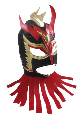 ULTIMO DRAGON Lucha Libre Wrestling Mask (pro-fit) Black