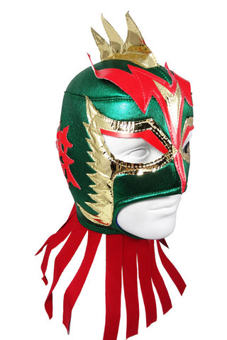 ULTIMO DRAGON Lucha Libre Wrestling Mask (pro-fit) Green