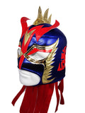 ULTIMO DRAGON Lucha Libre Wrestling Mask (pro-fit) Blue