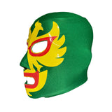 DOS CARAS Youth Young Adult Lucha Libre Wrestling Mask - Green/Yellow
