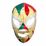 SOLAR Lucha Libre Wrestling Mask (pro-fit) Red/Green