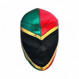 TINIEBLAS Lucha Libre Wrestling Mask (pro-fit) Red/Green