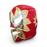 SOLAR Lucha Libre Wrestling Mask (pro-fit) Red/Green