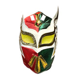 SIN CARA Lucha Libre Wrestling Mask (pro-fit) Red/Green MEXICO