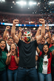 SIN CARA Lucha Libre Wrestling Mask (pro-fit) Red/Green MEXICO