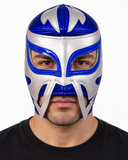 RAYMAN Lucha Libre Wrestling Mask (pro-fit) Blue/Grey