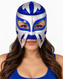 RAYMAN Lucha Libre Wrestling Mask (pro-fit) Blue/Grey