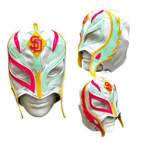 San Diego Padres (pro-LYCRA) Adult Lucha Libre Wrestling Costume Mask - city connect