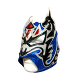 DRAGON LEE (pro-LYCRA) Adult Lucha Libre Wrestling Mask - Blue