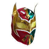 SIN CARA Lucha Libre Wrestling Mask (pro-fit) Red/Green MEXICO