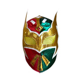SIN CARA Lucha Libre Wrestling Mask (pro-fit) Red/Green MEXICO