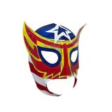 ALL AMERICANO Lucha Libre Wrestling Mask (pro-fit) Stripes/Gold