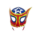 ALL AMERICANO Lucha Libre Wrestling Mask (pro-fit) Stripes/Gold