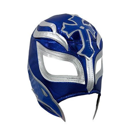 REY MYSTERIO Lucha Libre Wrestling Mask (pro-fit) Blue Grey