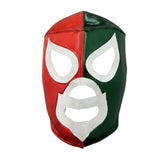 SANTO MEXICO Lucha Libre Adult Wrestling Mask (pro-fit) Red/Green