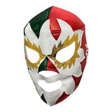 SOLAR MEXCO Lucha Libre Wrestling Mask (pro-fit) Red/Green