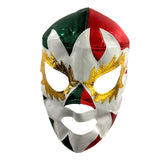 SOLAR MEXCO Lucha Libre Wrestling Mask (pro-fit) Red/Green
