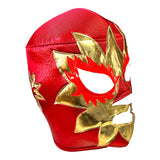 SOLAR Adult Lucha Libre Wrestling Mask (pro-fit) Red/Gold