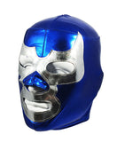 BLUE DEMON (pro-LYCRA) Lucha Libre Wrestling Mask - Blue