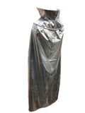 YOUTH KIDS 30" Lucha Libre Halloween Costume Cape - Metallic Silver