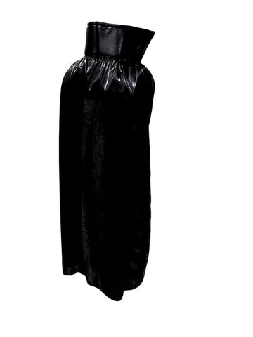 YOUTH KIDS 30" Lucha Libre Halloween Costume Cape - Metallic Black