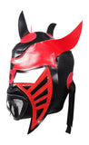 HYSTERIA Lucha Libre Wrestling Mask (pro-fit) Black/Red