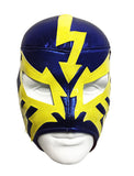 ELECTRICO Lucha Libre Wrestling Mask (pro-fit) Blue/Yellow