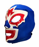Mask Maniac Adult Lucha Libre Wrestling Mask - Blue/White/Red