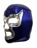 BLUE DEMON Adult Lucha Libre Wrestling Mask (pro-fit) Blue
