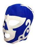 HURACAN RAMIREZ Youth Young Adult Lucha Libre Wrestling Mask - Blue/White