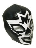 MASK MANIAC Adult Lucha Libre Wrestling Mask (pro-fit) Black/White