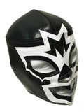 MASK MANIAC Branded Lucha Libre Wrestling Mask (pro-fit) Black/White