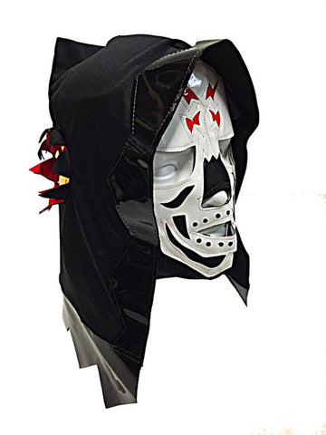 SKELETOR Lucha Libre Wrestling Mask (pro-fit) Black