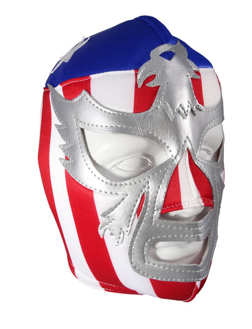 PATRIOT USA Lucha Libre Wrestling Mask (pro-fit) Stripes