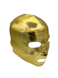 RAMSES Adult Lycra Lucha Libre Wrestling Mask - Gold