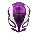 SHOCKER Adult Lucha Libre Wrestling Mask (pro-fit) Purple/White