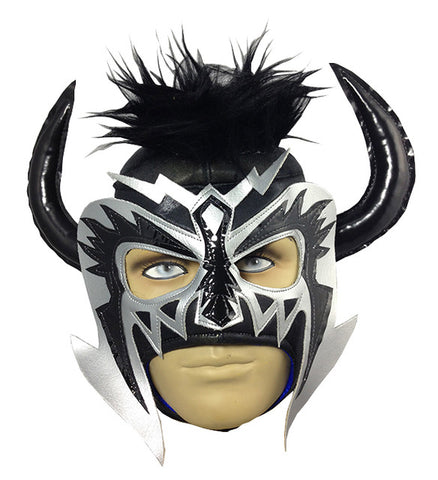 PSICOSIS Lucha Libre Wrestling Mask (pro-fit) Black/Grey