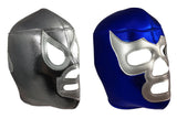 2 pack SANTO & BLUE DEMON Adult Lucha Libre Wrestling Masks
