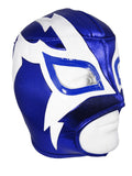 SHOCKER Lucha Libre Wrestling Mask (pro-fit) Blue/White