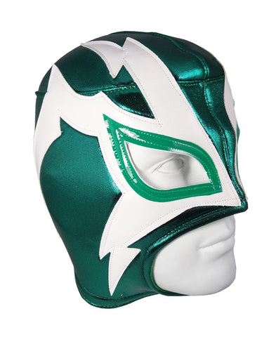 SHOCKER Lucha Libre Wrestling Mask (pro-fit) Green/White