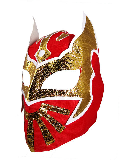 SIN CARA Youth Young Adult Lucha Libre Wrestling Mask - Red – Mask Maniac