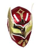 SIN CARA Lucha Libre Wrestling Mask (pro-fit) Red