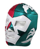 DR. WAGNER Lucha Libre Wrestling Mask (pro-fit) Red/Green